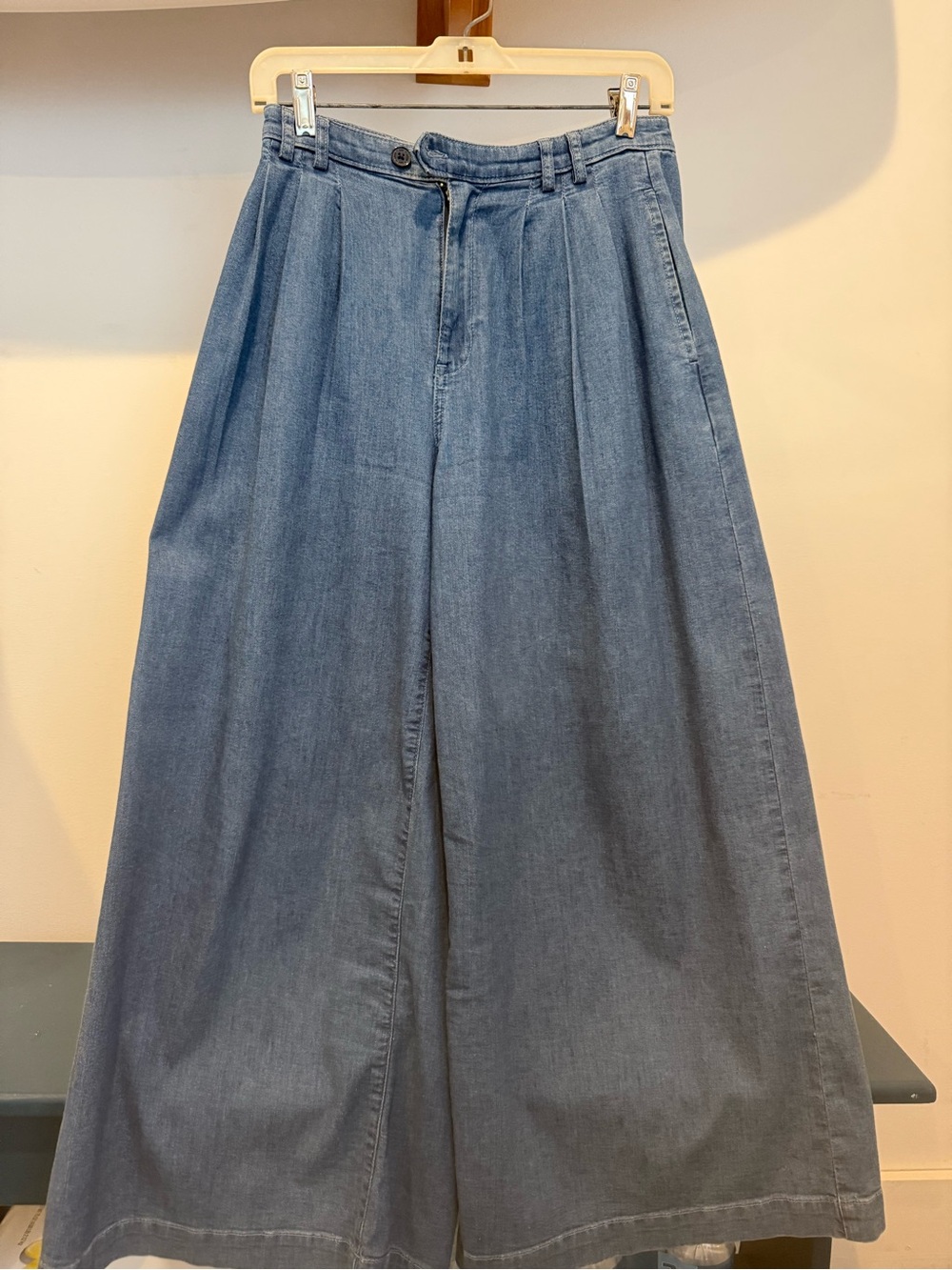 Doen x GAP Wide-Leg Pleated Jeans Baggy Tailored Size 26